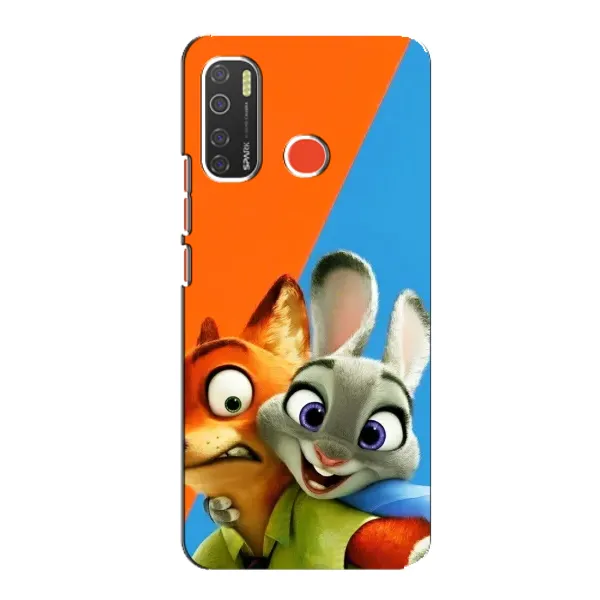 Чехол с рисунком «Ник и Хопс» для TECNO Spark 5 Pro Чехол с рисунком «Ник и Хопс» для TECNO Spark 5 Pro
