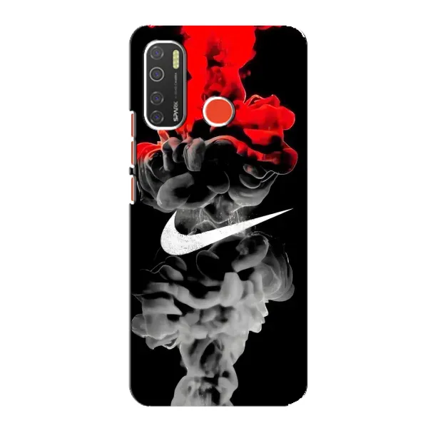 Чехол с рисунком «Nike дым» для TECNO Spark 5 Pro Чехол с рисунком «Nike дым» для TECNO Spark 5 Pro