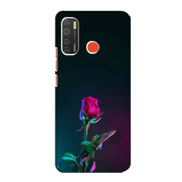 Чехол с рисунком «Ночная роза» для TECNO Spark 5 Pro Чехол с рисунком «Ночная роза» для TECNO Spark 5 Pro