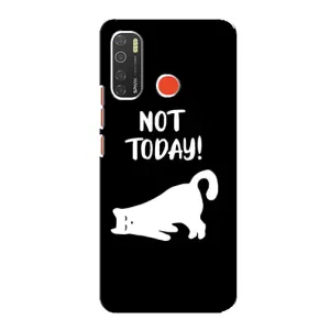 Бампер с изображением Котиков для Техно Спарк 5 Про (Not Today)