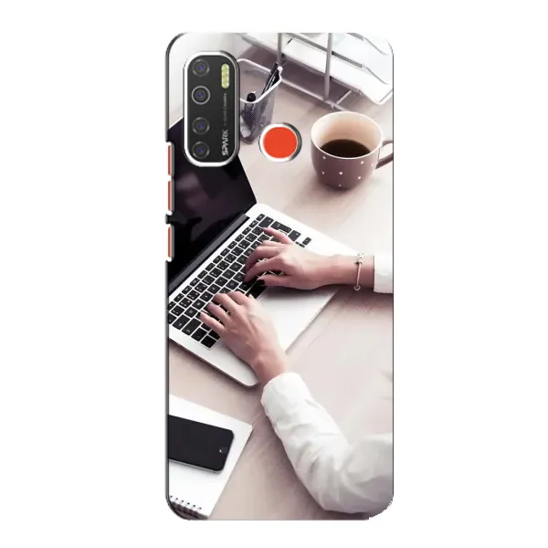 Чехол с рисунком «Офисный работник» для TECNO Spark 5 Pro Чехол с рисунком «Офисный работник» для TECNO Spark 5 Pro