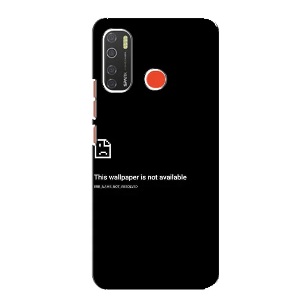 Чохол з малюнком «Помилка» для TECNO Spark 5 Pro Чохол з малюнком «Помилка» для TECNO Spark 5 Pro