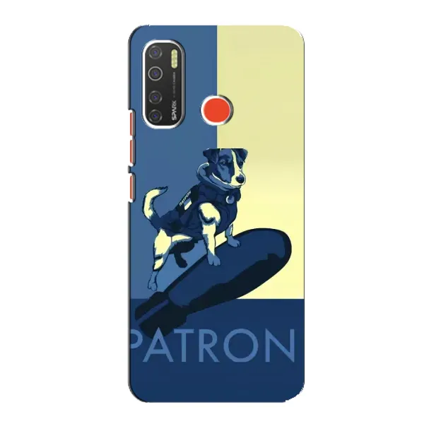 Чехол с рисунком «Patron» для TECNO Spark 5 Pro Чехол с рисунком «Patron» для TECNO Spark 5 Pro