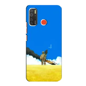 Чехлы на военную тематику для TECNO Spark 5 Pro (Попадание)