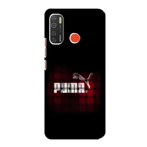 Чехол с Брендами одежды на Техно Спарк 5 Про (PUMA стиль)