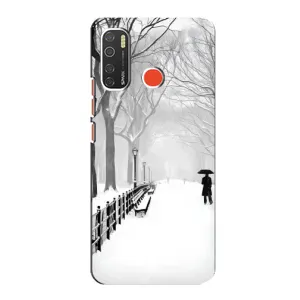 Чохли на Новий Рік TECNO Spark 5 Pro (Снігом замело)