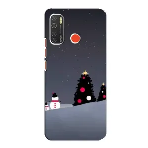 Чехлы на Новый Год TECNO Spark 5 Pro (Снеговички)