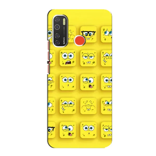 Чехол с рисунком «Спанч-БОБ» для TECNO Spark 5 Pro Чехол с рисунком «Спанч-БОБ» для TECNO Spark 5 Pro
