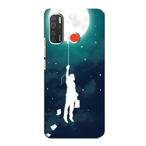 Чехол (ТПУ) с планетами на TECNO Spark 5 Pro (To The moon)