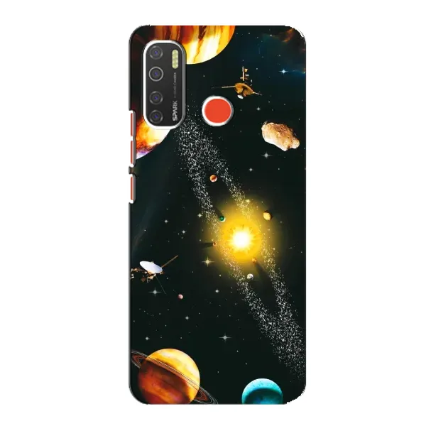 Чехол с рисунком «Вид с космоса» для TECNO Spark 5 Pro Чехол с рисунком «Вид с космоса» для TECNO Spark 5 Pro