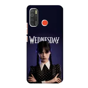 Чехлы с принтом Уэнсдей на TECNO Spark 5 Pro (Wednesdey)