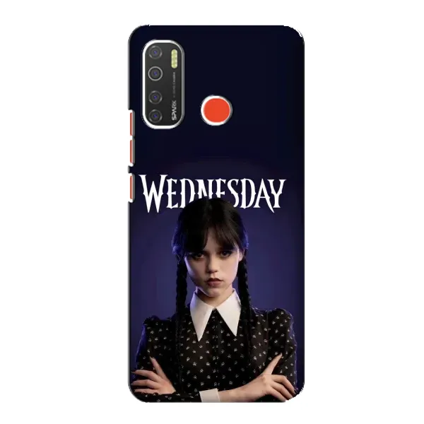 Чехол с рисунком «Wednesdey» для TECNO Spark 5 Pro Чехол с рисунком «Wednesdey» для TECNO Spark 5 Pro