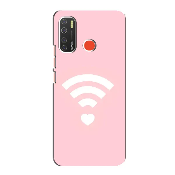 Чехол с рисунком «WiFi Love» для TECNO Spark 5 Pro Чехол с рисунком «WiFi Love» для TECNO Spark 5 Pro