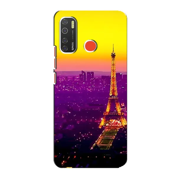 Чохол з малюнком «Яскрава башня» для TECNO Spark 5 Pro Чохол з малюнком «Яскрава башня» для TECNO Spark 5 Pro