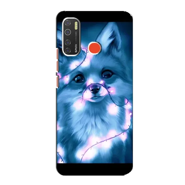 Чехол с рисунком «Яркая Лиса» для TECNO Spark 5 Pro Чехол с рисунком «Яркая Лиса» для TECNO Spark 5 Pro