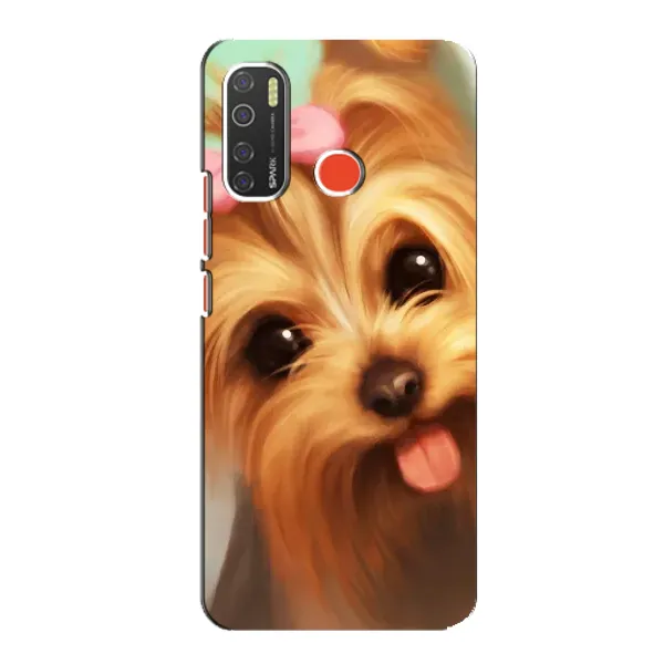 Чехол с рисунком «Йоршенский терьер» для TECNO Spark 5 Pro Чехол с рисунком «Йоршенский терьер» для TECNO Spark 5 Pro