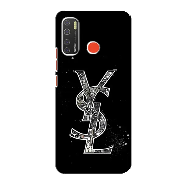 Чехол с рисунком «YSL» для TECNO Spark 5 Pro Чехол с рисунком «YSL» для TECNO Spark 5 Pro