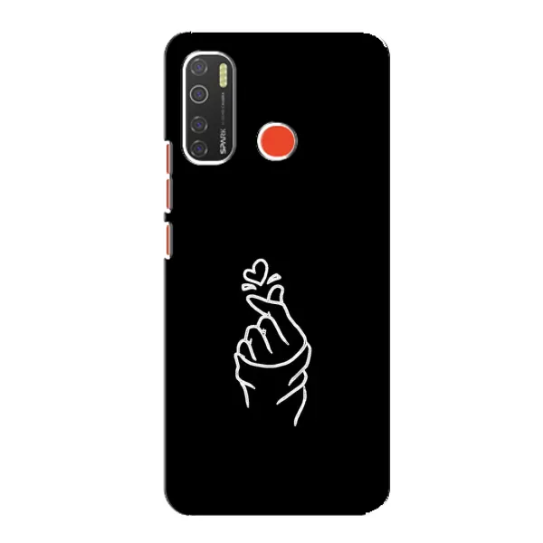 Чехол с рисунком «Знак Сердечка» для TECNO Spark 5 Pro Чехол с рисунком «Знак Сердечка» для TECNO Spark 5 Pro