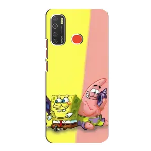 Чехлы с Патриком на TECNO Spark 5 Pro (Звонок)