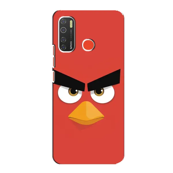 Чохол з малюнком «Angry Birds» для TECNO Spark 5 Чохол з малюнком «Angry Birds» для TECNO Spark 5