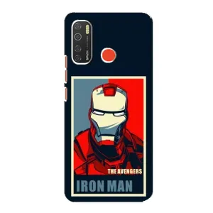 Чохол Супергерой Залізна Людина на TECNO Spark 5 (Art Iron man)