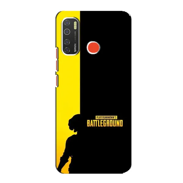 Чехол с рисунком «Battlegrounds» для TECNO Spark 5 Чехол с рисунком «Battlegrounds» для TECNO Spark 5