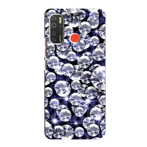 Чехол (Дорого -богато) на TECNO Spark 5 (Бриллианты)