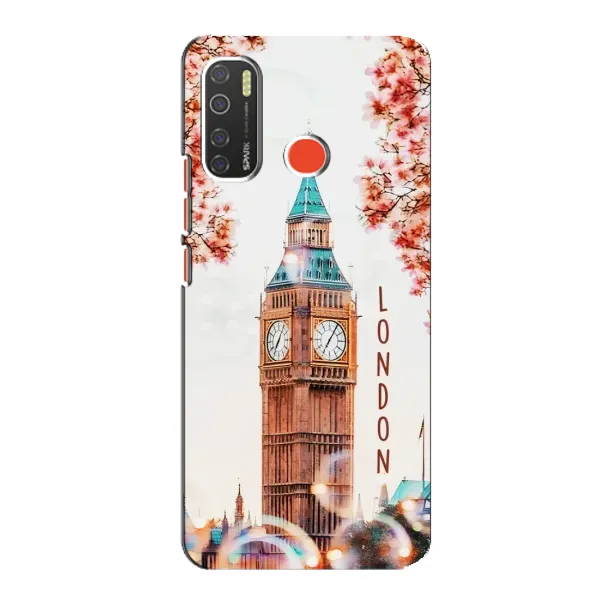 Чехол с рисунком «Часы Лондон» для TECNO Spark 5 Чехол с рисунком «Часы Лондон» для TECNO Spark 5