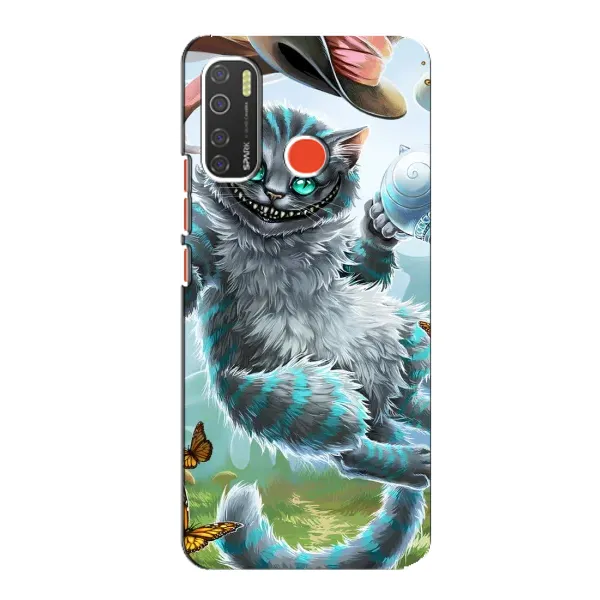 Чехол с рисунком «Чеширский КОТИК» для TECNO Spark 5 Чехол с рисунком «Чеширский КОТИК» для TECNO Spark 5