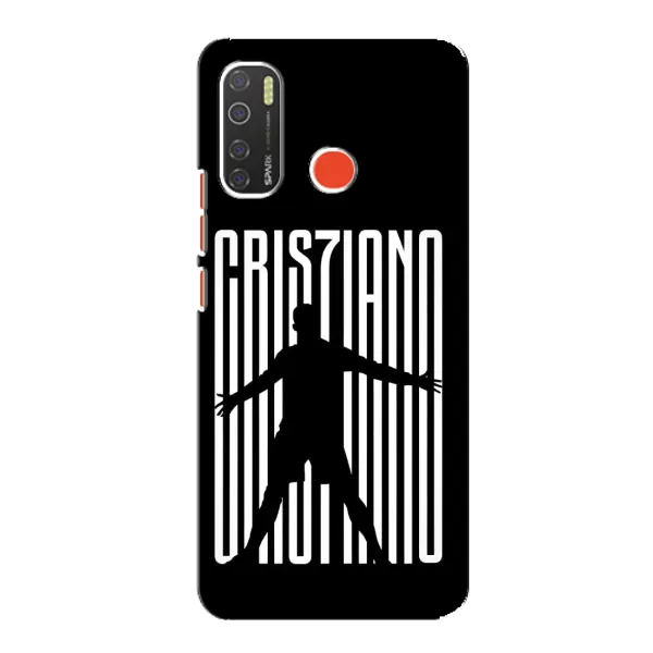 Чехол с рисунком «Cristiano» для TECNO Spark 5