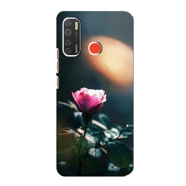 Чехол с рисунком «Цветок ночной» для TECNO Spark 5 Чехол с рисунком «Цветок ночной» для TECNO Spark 5