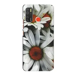 Чехол с ромашками на TECNO Spark 5 (Цветы Ромашки)