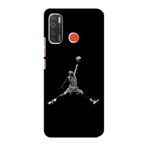 Силіконовый Чохол Nike Air Jordan на Техно Спарк 5 (Джордан)