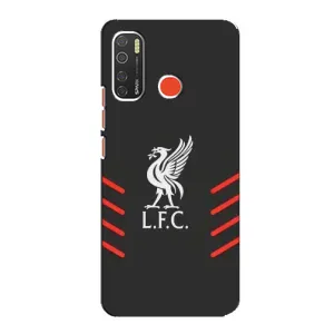 Силиконовые Чехлы принт Футбол на TECNO Spark 5 (Эмблема Liverpool)