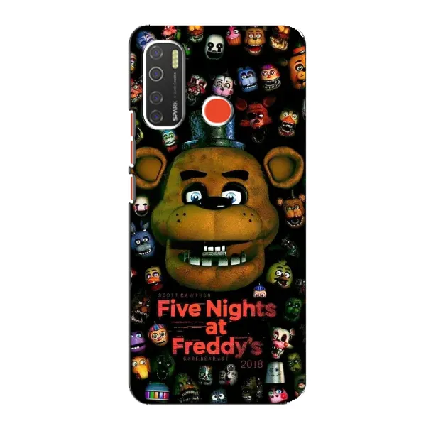 Чехол с рисунком «Freddy» для TECNO Spark 5 Чехол с рисунком «Freddy» для TECNO Spark 5