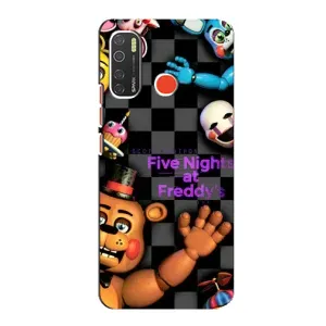 Чехлы Пять ночей с Фредди для Техно Спарк 5 (Freddy's)