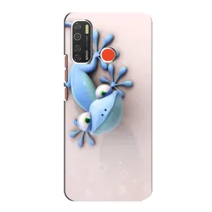 Чохли з зображенням різних тварин на TECNO Spark 5 (Геккон)