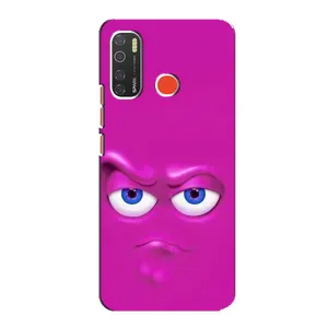 Чохли (ТПУ) (смішні стікери) для TECNO Spark 5 (Хитра мордочка)