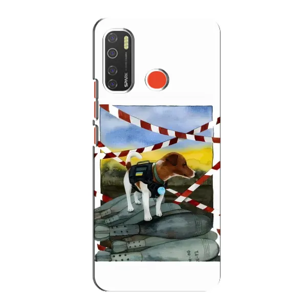 Чохол з малюнком «Хоробрий Патрон» для TECNO Spark 5 Чохол з малюнком «Хоробрий Патрон» для TECNO Spark 5