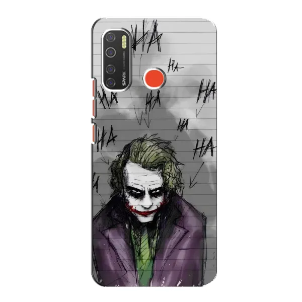 Чехол с рисунком «Joker клоун» для TECNO Spark 5 Чехол с рисунком «Joker клоун» для TECNO Spark 5