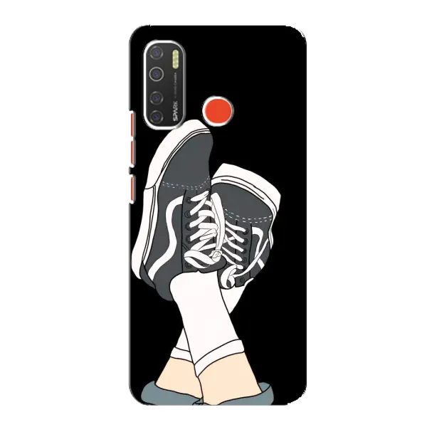 Чохол з малюнком «Кеди» для TECNO Spark 5 Чохол з малюнком «Кеди» для TECNO Spark 5
