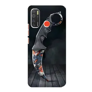 Чохол КІБЕРСПОРТ для TECNO Spark 5 (Кинжал КС ГО)