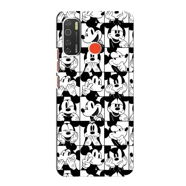 Чехол с рисунком «Коллаж Микки Маус» для TECNO Spark 5 Чехол с рисунком «Коллаж Микки Маус» для TECNO Spark 5