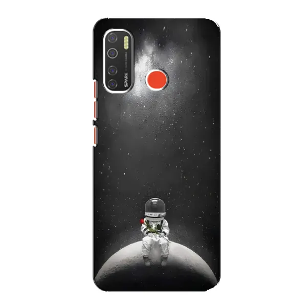 Чехол с рисунком «Космонавт романтик» для TECNO Spark 5 Чехол с рисунком «Космонавт романтик» для TECNO Spark 5