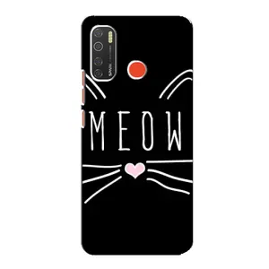Бампер с изображением Котиков для Техно Спарк 5 (КОТИК MEOW)