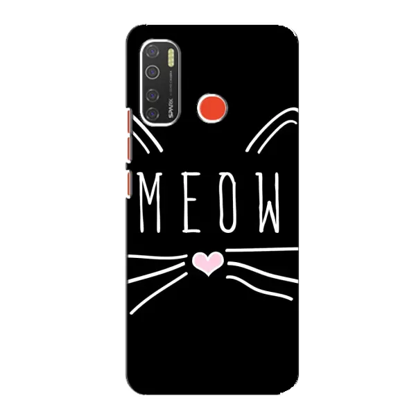 Чехол с рисунком «КОТИК MEOW» для TECNO Spark 5 Чехол с рисунком «КОТИК MEOW» для TECNO Spark 5