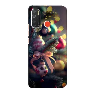 Чехлы на Новый Год TECNO Spark 5 (Красивая елочка)