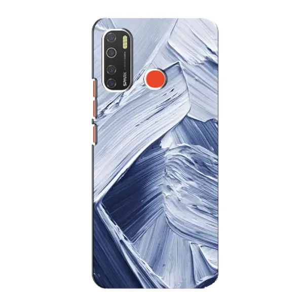 Чехол с рисунком «Краски мазки» для TECNO Spark 5 Чехол с рисунком «Краски мазки» для TECNO Spark 5