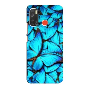 Силіконовий бампер з картинкою звірів для TECNO Spark 5 (Крила метеликів)