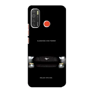 Чохли з тематикою "Круті машини" на TECNO Spark 5 (Чорний Land Rover)